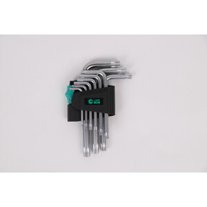 C Set 9 Chiavi Esagonali Torx CRV STD