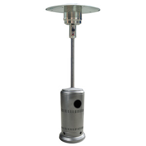 C Stufa Aerea P/Patio Gas GPL Mushroom 13KW Grigio