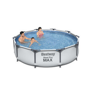 Piscina Steel Pro Max C/Telaio e Pompa D 305X76 56408