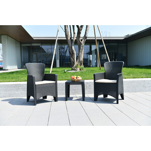 C Set 3 PZ Salottino Grafite Balco Urban