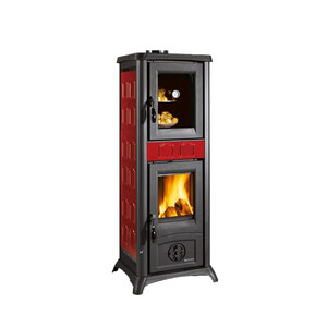 Stufa Legna C/Forno 7,3 KW Gemma Ceram Bord V6