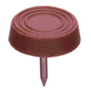 SC Sottosedia C/Falsa Vite 17 mm Marrone 10 PZ