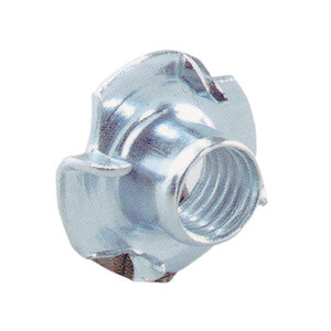 Fondello a 4 Punte Acc Zinc 8MA D 22X12 mm