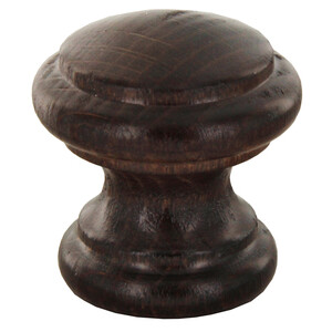 Pomolo in Legno Noce 114B D 30 mm