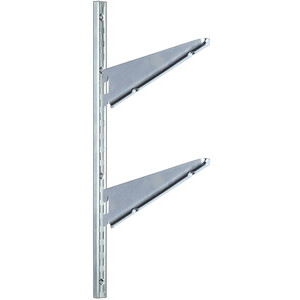 Cremagliera 2750 Doppia Cava Zincato 198 cm
