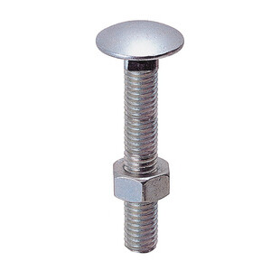 SC Bullone P/Ferro e Legno Ttqs 5X 20MM ZN UNI5732 20 PZ