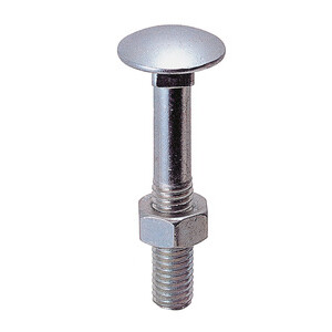 SC Bullone P/Ferro e Legno Ttqs 8X100MM ZN UNI5732 4 PZ