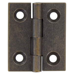 Cerniera Fresata Piana Ottone Bronz 30X25MM