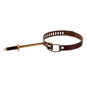 Collare P/Tubo Stufa D 8/14 cm Marrone