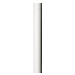 Tubo P/Stufa H 100 cm D 10 cm Bianco