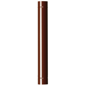 Tubo P/Stufa H 100 cm D 12 cm Marrone