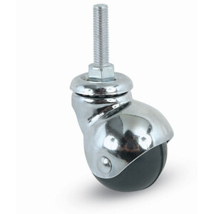 BL Ruota Mobile D 50 mm a Cuffia 165/B Perno 2 PZ
