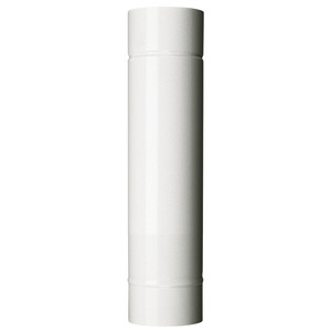 Tubo P/Stufa H 50 cm D 13 cm Bianco