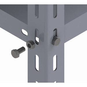 SC Bullone P/Scaffalatura Te 8X 16 C/Dado M8 30 PZ