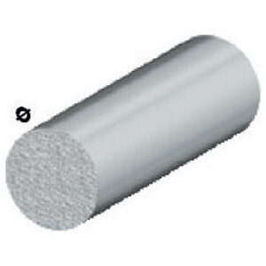 Profilo Argento H.100 cm Tondo Pieno D 10 mm