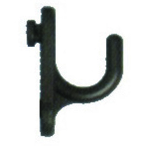 Gancio P/Pannelli Forati Nylon Fig 6 Curvo