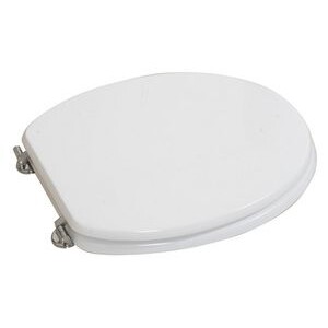 Copriwater in Legno Universale Futura Bianco
