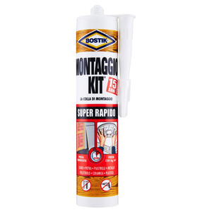 Bostik Montaggio Kit Super Rapido Colla 370 G Cartuc