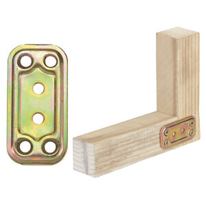 Piastra 748 Diritta Acciaio Tropic 30X60 mm