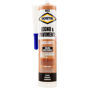 Bostik Sigillante LEGNO&PAVIMENTI 300 ml Noce