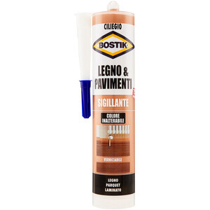 Bostik Sigillante LEGNO&PAVIMENTI 300 ml Ciliegio