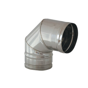 Gomito Inox Aisi 304 90 D 12 cm
