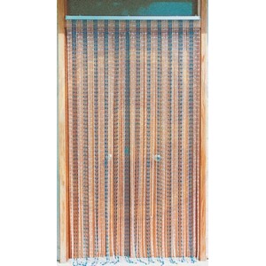 C Tenda Corallo 125XH240 cm Cristallo Ambra