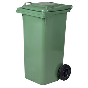 Pattumiera 120 L C/Ruote Verde MP
