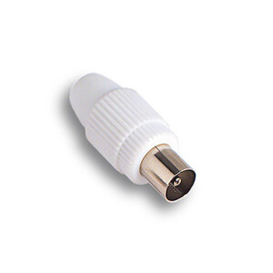 Spina Coassiale Diritta P/TV Max 7 mm