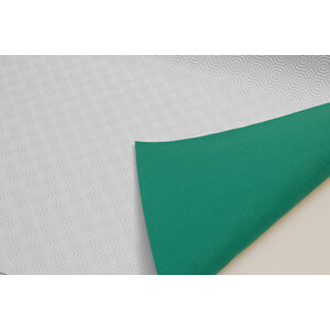 Mollettone P/Tavolo H 138 cm Bianco/Verde