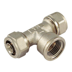 Raccordo Tee Femmina 20X1/2"X20 P/Multistrato