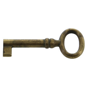 BL Chiave P/Mobili 33718 24X56 mm Ottone Anticat