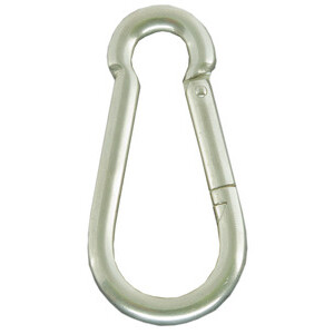 BL Passacavi Moschettone Acciaio Zincato D 7X70 mm 2 PZ