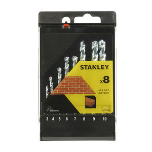 Stanley STA56040 Cassetta 8 Punte Zincate