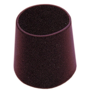 BL Sottosedia a Goccia Nero 16 mm 8 PZ