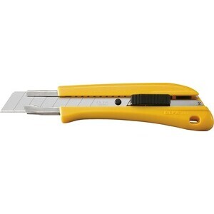 Olfa Cutter 18 mm Abs Bn-Al Cursore e Blocco
