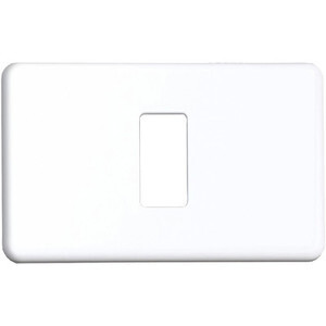 BL Coprinterruttore Plastica 1P Bianco 2 PZ