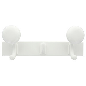 BL Appendiabiti Ball 3 Posti Bianco