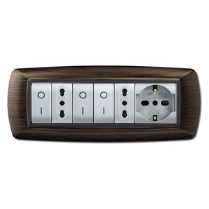 Placca Life Living Plast Wenge' 7P