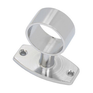 BL Passante Tubo Corrimano Ottone Crom D 25MM
