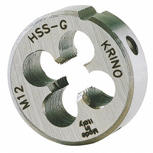 Filiera Tonda HSS M12 Passo 1,75 D 38 mm