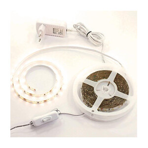 Kit Strip Led 7,2W 3 M IP54 Calda