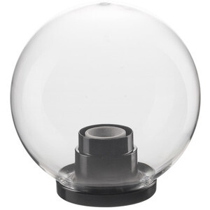Globo Trasparente D 20 cm C/Base E27