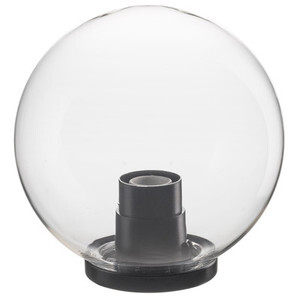 Globo Trasparente D 25 cm C/Base E27