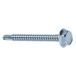 SC Vite P/Lamiera Autoperf Tecc 4,8X 25MM ZN Bianca UNI8117 Drillex 20PZ