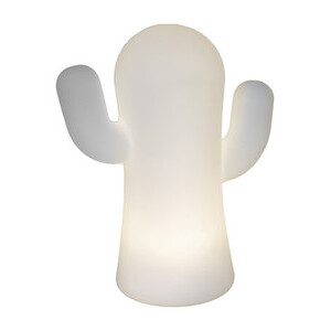 Lampada da Tavolo Panchito Batt Ricaric Bianco