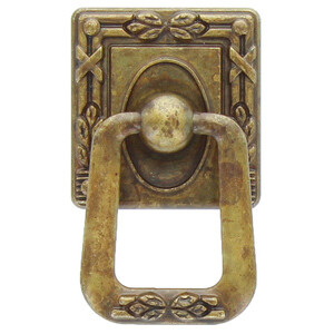 BL Maniglia 12060 33X54 mm P.p. Ottone Anticato