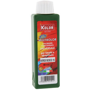 Colorante Universale 40 ml Verde Bosco 10RL