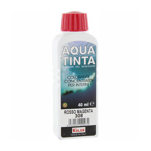 Aquatinta P/Interni 40 ml Rosso Magenta 308