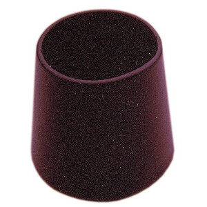Sottosedia a Goccia Nero P/Tubo 26 mm